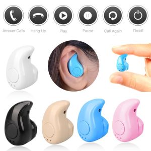 VITOG Fashion S530 Mini Wireless Bluetooth Headset Micro Invisible Handsfree Earbuds In-Ear Sports Single Ear Headphones Stereo HiFi Bluetooth Earphone With Microphone for xiaomi Redmi huawei oppo vivo sony samsung Airdots Android Mobile Phone