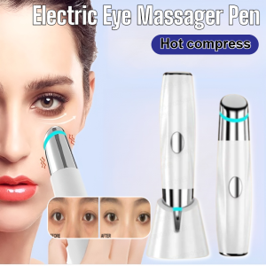 Mini Electric Eye Massager Pen Swelling Relief Dark Circle Eye Bag Removal Anti Aging Tightening Beauty Device