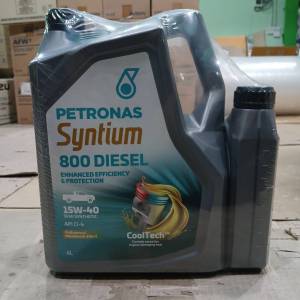 น้ำมันเครื่อง Petronas Syntium 800 Diesel 15W-40
