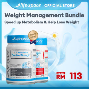 [Weight management bundles] Life Space Shape B420 Probiotic 60 Capsules  (EXP:05/2027) and Adult Broad Spectrum Double Strength Probiotic 30 Capsules (EXP:06/2027) Speed up Metabolism & Help Lose Weight