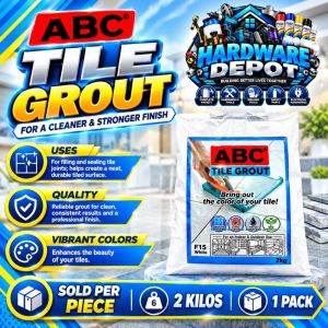 ABC TILE GROUT ORIGINAL / BIO TECH TILE BONDING SOLUTION - 2kg