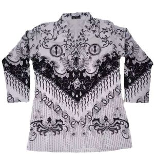 [JK] Baju Seragam Batik Guru Dinas PGRI Tangan Panjang Terbaru Wanita dan Laki-laki