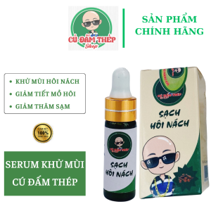 (Hộp 2 Lọ) Serum Hôi Nách Cú Đấm Thép Shop Tác Dụng Triệt Hôi NáchHôi ChânMồ Hôi Tay Chân Vĩnh Viễn