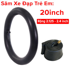 Săm Xe Đạp Trẻ Em Chọn Size 12 14 16 18 20inch Cao Su Butyl Tự Nhiên Co Giãn 1.75/2.125inch Và 2.125/2.4inch Cao Cấp
