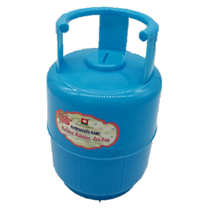 Gas Tank Design Coin Bank/Piso Challenge/Coin Bank/Alkansya/LPG COIN BANK/ GAS TANK ALKANSYA/ GASUL COIN BANK/ IPON CHALLENG Piggy Decor Gift Pot Plastic/Gift Kiddie Building Playset Toy