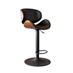 Luxury high-end bar stool adjustable and rotatable comfortable for home bar office and cashier counter
