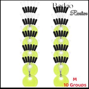 Badao คันเบ็ดตกปลายางสีดำทรงรียางสีดำสำหรับตกปลา