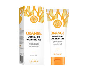 Suitable for body exfoliating gel orange whitening gel moisturizing face body exfoliating gel