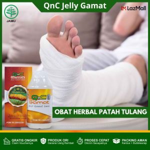 Obat Patah Tulang Tulang Retak Tulang Remuk Pemulihan Patah Tulang Tulang Bergeser Tulang Bengkok Pengapuran Tulang QNC Jelly Gamat ASLI