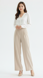 Celana wanita terlaris kulot batari scuba zipper polos gratis ongkir