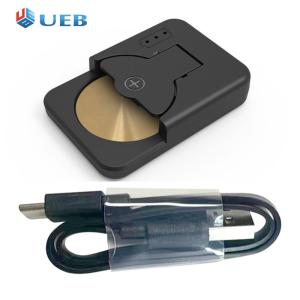 Loại-C nút áo hình đồng xu di động Bộ sạc pin 4.2V xách tay nút di động Bộ sạc pin cho LIR2032 lir2025 lir2016 lir2450