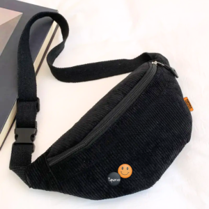 Tapaxco Tas Pinggang Pria Indy Waistbag Uniseks Local Brand Korduroi Free 2 Pin Random