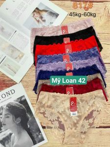 Bộ 5 quần lót  nữ hoa ren lưới mềm mại cao cấp  Mã 817 -  My Loan 42