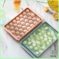 Mexin  แม่พิมพ์น้ำแข็งลูกปัดน้ำแข็งฮอกกี้น้ำแข็งกล่องน้ำแข็ง ice tray with cover. 