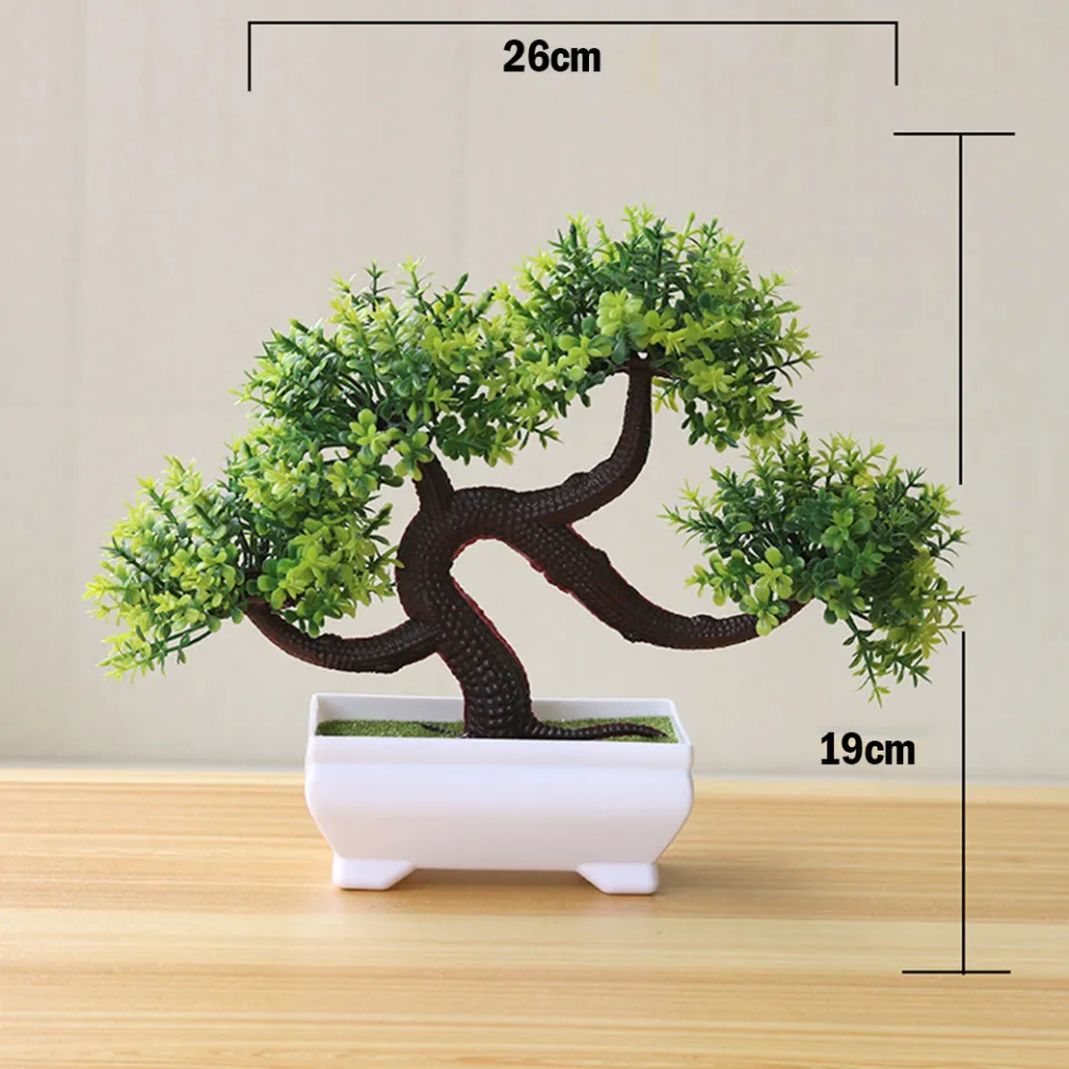 Artificial Potted Plant Bonsai Simulation Fake Home Decor Home Party Garden  Hotel Christmas New Year CNY Decoration