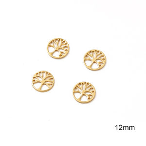 5pcs đồng với 18K vàng nhỏ quyến rũ sao biển mặt trăng lá bướm cho tự làm làm đồ trang sức mặt dây chuyền phát hiện