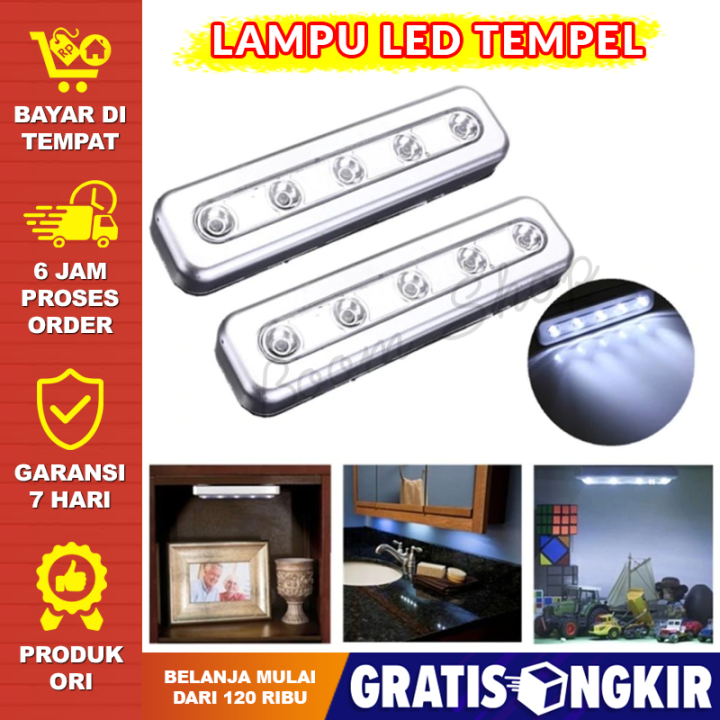 Lampu Led Lemari Baju Lampu Led Lemari Hias Lampu Lemari Tempel
