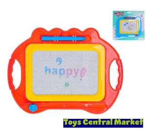 Drawing board papan tulis dan gambar dengan magnetic pen dan penghapus mainan edukasi anak papan tulis