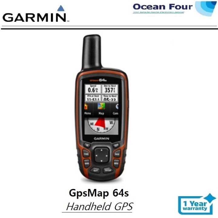 Garmin GPSMAP® 64st  Handheld GPS with TOPO Maps