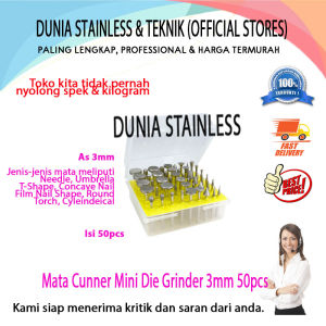 Mata Diamond Mounted Kombinasi set 50pcs /diamond mounted combination set 50pcs