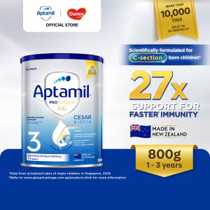 [Single] Aptamil Profutura KID Cesarbiotik Growing Up Milk Stage 3 (800g) (also suitable for C-section born children)