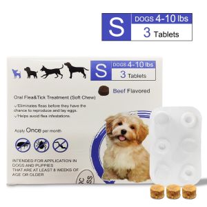 Dewormer Tablets For Dogs Cats Recommended By Veterinarian Anti Tick and Flea Dewormer