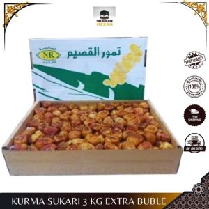 kurma sukkari sukari basah kurma raja premium oleh-oleh haji dan umroh 3kg al qassim