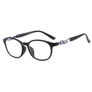 OYKI New 3 in 1 Progressive Multifocal Reading Glasses Women Anti-blue Eyeglasses Easy to Look Far and Near