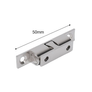 Double Bead Spring Lock Copper Adjustable Ball Catch Latch Cabinet Door Wardrobe Furniture Hardware Accessories 40/50/60mm