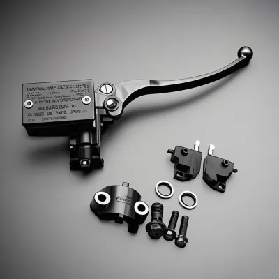 XRM110/125 Motorcycle Clutch Levers & Brake Pump Master Cylinder Lever - High-Quality Replacement