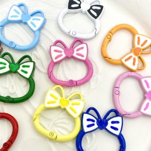 ห่วงล็อคสปริง ห่วง กระต่าย โบว์ ห่วง ขนาด 30mm สำหรับ งานฝีมือ DIY พวงกุญแจ