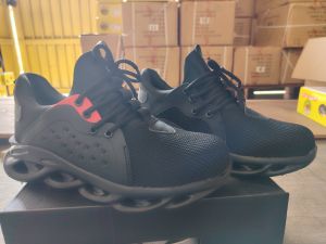 SPORTY AIR Safety Shoes Model : 808 Black
