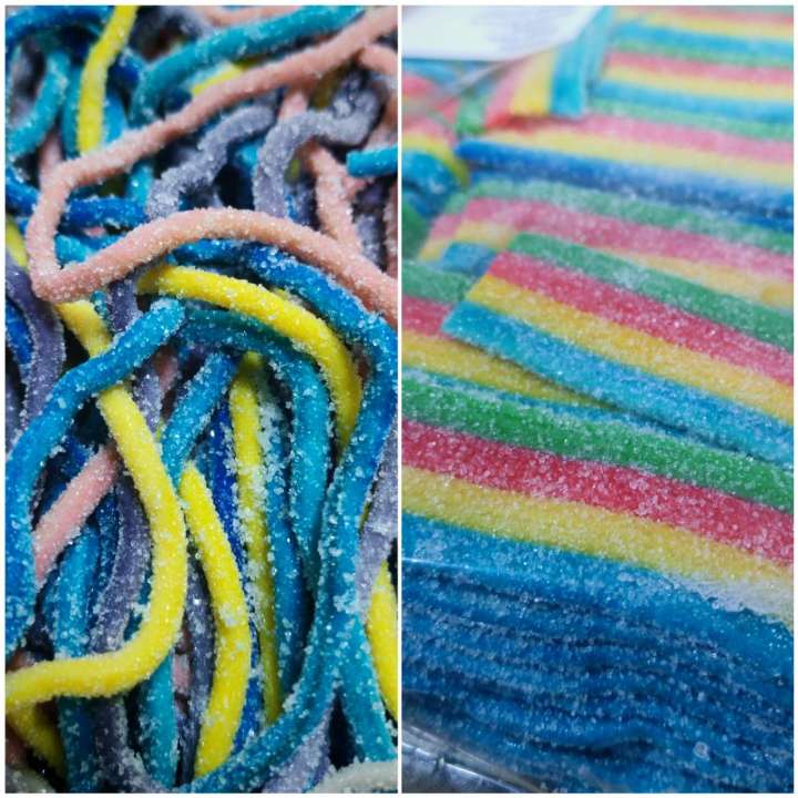 Sour Noodles gummy /sour tapes belts candy 250g/500g/1KG Lazada PH