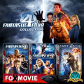 Fantastic Four สี่พลังคนกายสิทธิ์ ภาค 1-3 DVD หนังภาคต่อ มาสเตอร์ พากย์ไทย. 