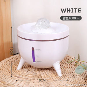 Mountain Village Rice Girl WaggyWaggy Fountain Water Dispenser 3L Pet Cat Dog Feeder Dowl Electric Automaticrinking B 宠物饮水机