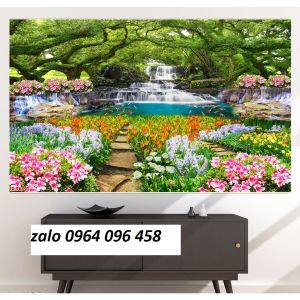 Tranh gạch 3d phong cảnh thiên nhiên - gạch tranh thiên nhiên - 043CV