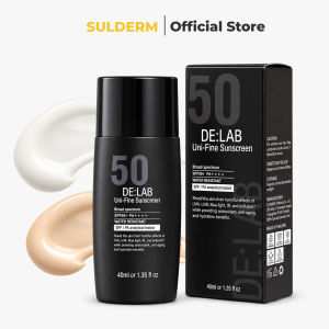 Kem chống nắng DE:LAB Uni-Fine SPF50+ PA++++ mịn nhẹ thấm nhanh hỗ trợ trang điểm