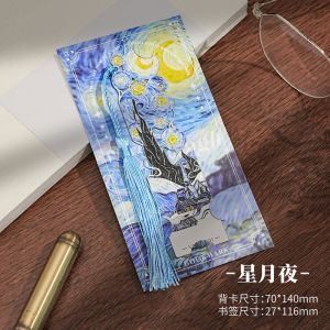1Pcs Retro Metal Bookmark Stationery Separador De Libro Book Accessories Marcapaginas School Supplies Marque Page  油画书签