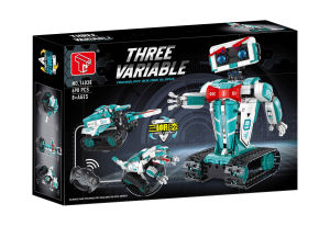 Robot lắp ráp WALLE thông minh 3 trong 1 – Lập trình điều khiển từ xa – Tương thích LEGO – Đồ chơi giáo dục cho bé