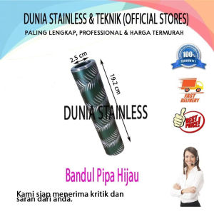 Bandul Pipa Hijau ornamen hiasan railing tangga balkon pagar