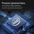 [laptop game baru]Laptop Core i3-100G51 15.6 inch RAM 16+512GB SSD Win11+gifts+office ,Anda dapat berjalan dengan lancar sebagian besar game besar，office, design. 