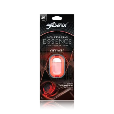 น้ำหอมติดรถยนต์ Lynx Essence Air Freshener Vent clip น้ำหอมติดช่องแอร์ กลิ่นหอมยาวนาน 45 วัน