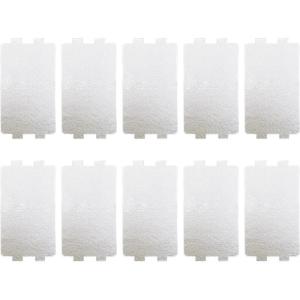 Pack of 10 Cuttable Mica Plate Mica Sheets Microwave Waveguide Cover Suitable for Microwaves Hair Dryers and Toasters