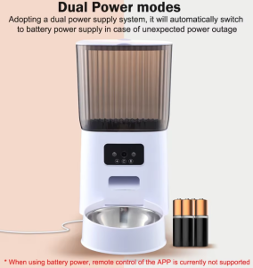 Máy cho ăn tự động có camera cho thú cưng 🍀🐱