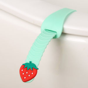 Home Convenient Foldable Clamshell Toilet Bathroom Clean Bowl Lid Seat CoverToilet Seat Lifter Detachable Toilet Cover Lid Lifting Device Avoid Touching Handle WC Bathroom Accessories
