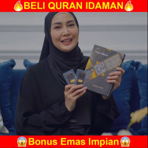 Al Quran Personal Custom Nama Cover MILENIAL Baru - GRATIS EMAS 24K