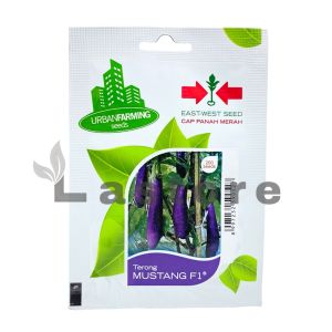 Benih Terong Ungu MUSTANG F1 Isi 200 Butir Cap Panah Merah