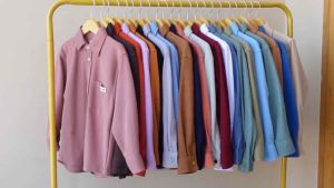 Kemeja Anak Hitam Lengan Panjang Bahan Cotton Pique Premium | Kemeja Anak Laki-Laki Usia 1-16 Tahun