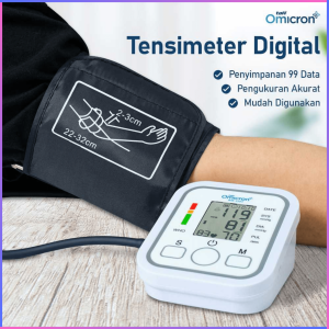 FAST SHIPPING TaffOmicron Tensimeter Digital Pengukur Tekanan Darah Akurasi Tinggi