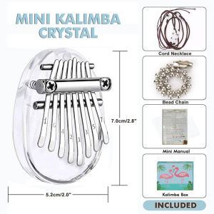 8 Keys Mini Kalimba RIXTON Thumb Piano Great Sound Acoustic Finger Keyboard Musical Instruments